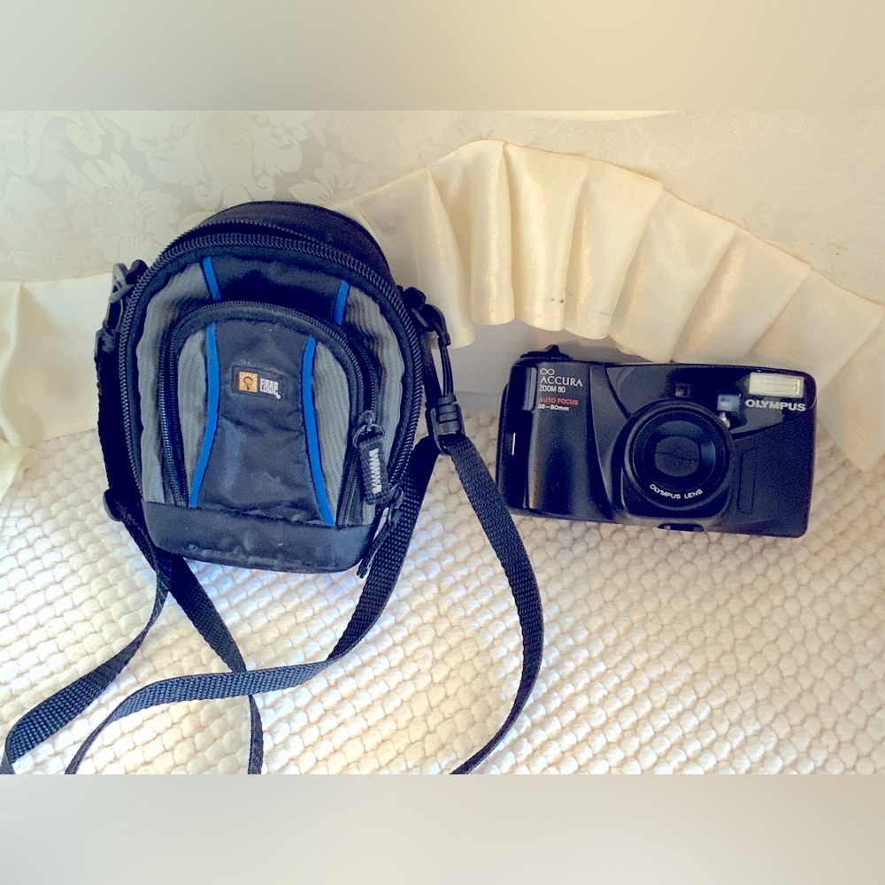 Olympus Infinity Camera and Case